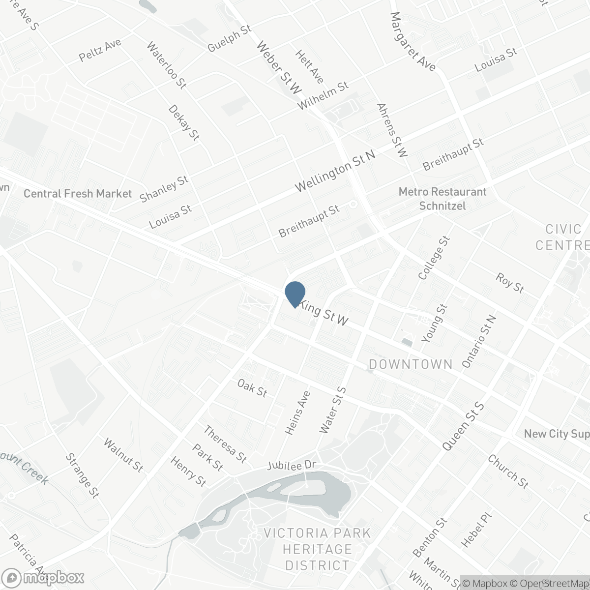 410 KING Street W Unit# 203, Kitchener, Ontario N2G 1C3